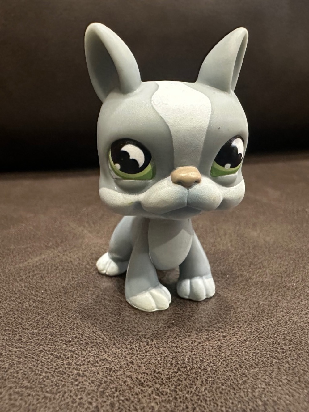Littlest pet shop, Boston terrier grey 857